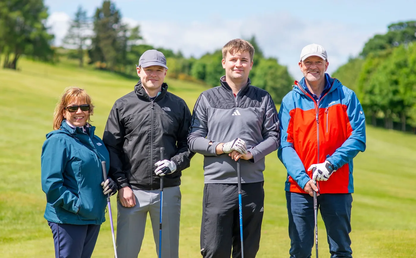 RentLocally team enjoying a golf outing